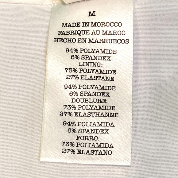 NWT Lemlem Lola Classic Blue Over The Shoulder One Piece Swimsuit - Sz M - Picture 6 of 7